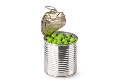 canned vegetables